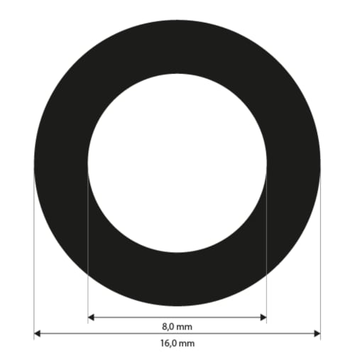 Reference markers 8.0 mm, uncoded, white, light adhesive strength, 1500 pieces product photo