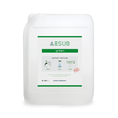 AESUB Green, 5-liter, vanishing, Scanning time approx. 1-2 h product photo