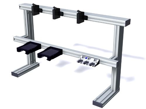 Multi Sensor Rack (MSR) X=500, for DuraMax product photo Front View L