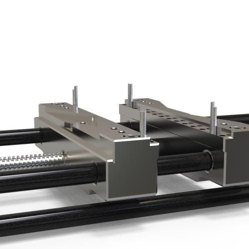 OmniFix metrologist vise 170 x 420 mm product photo Back View L