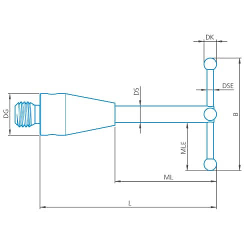 Star stylus M3 XXT, DK0.8 L40 product photo Front View L