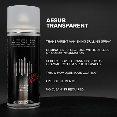 AESUB Transparent, 1 can, vanishing, Scanning time approx. 1-2 h product photo Back View L