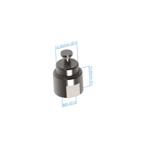 Bolt for Swivel arm - &Oslash;12, 2 pieces product photo Back View L