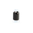 Reducer bush for Swivel arm - M8/M6, 2 pieces product photo Back View S