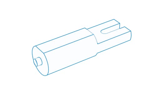 High rigid Contour styli with arm