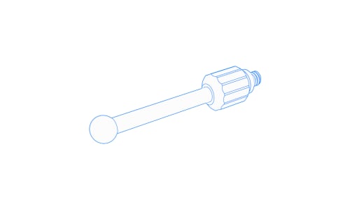 Knurled styli